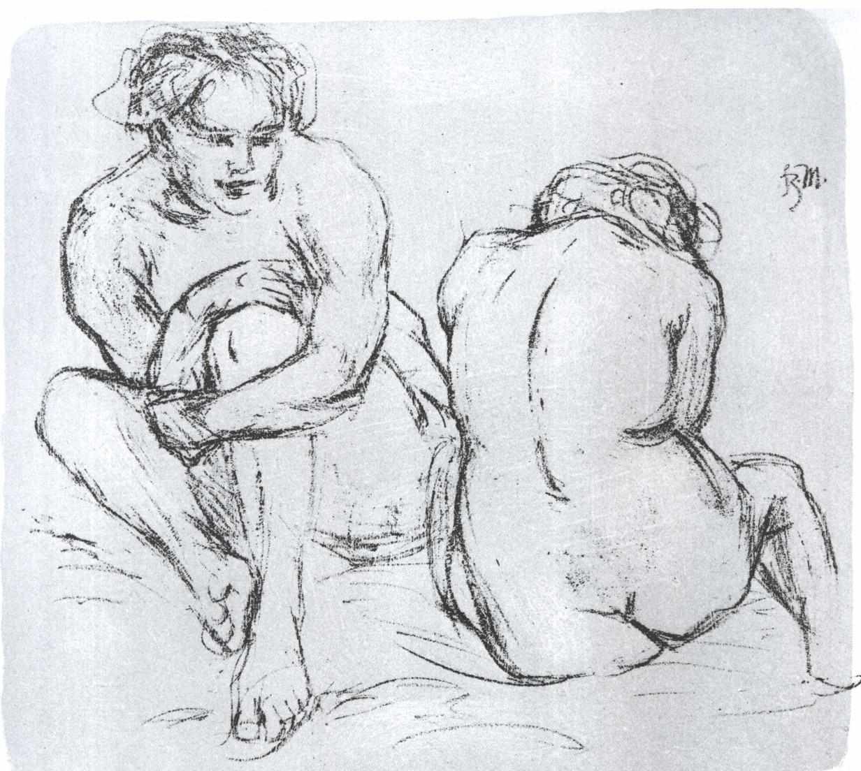 To akter av Franz Marc