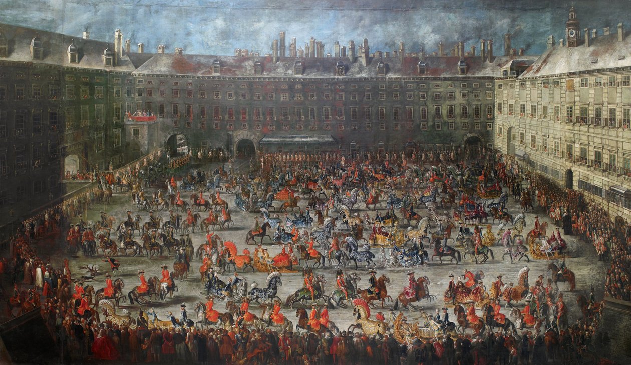 Sleighride of the Imperial Court av Franz Michael Augustin von Purgau