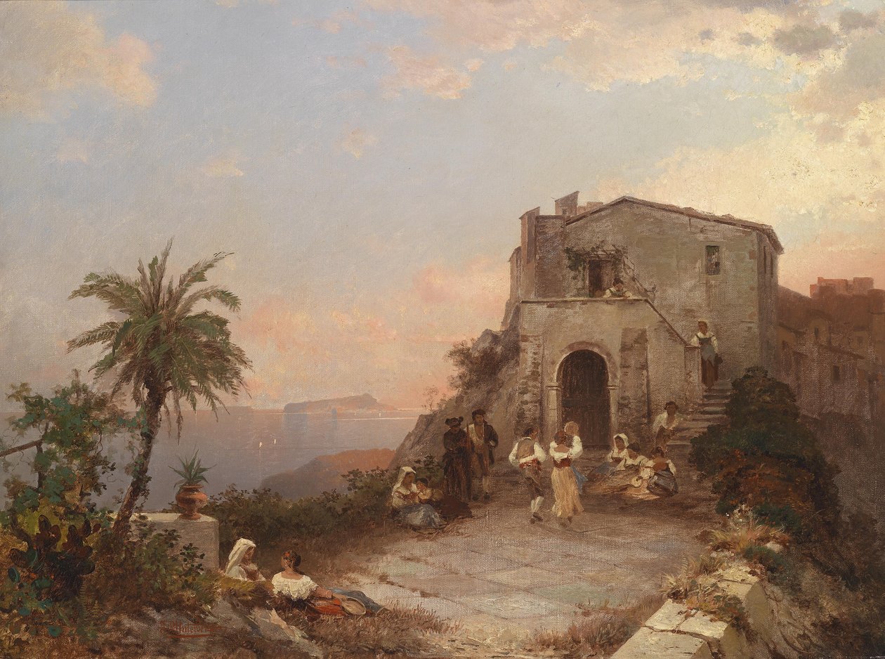 Sommerfestival i Italia av Franz Richard Unterberger