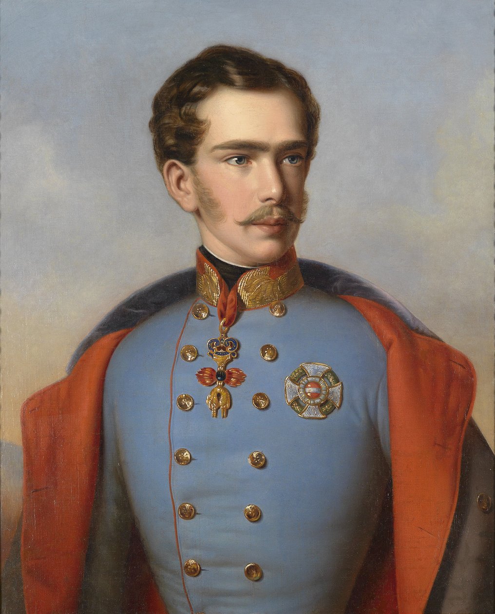 Franz Joseph I av Østerrike av Franz Russ the Elder