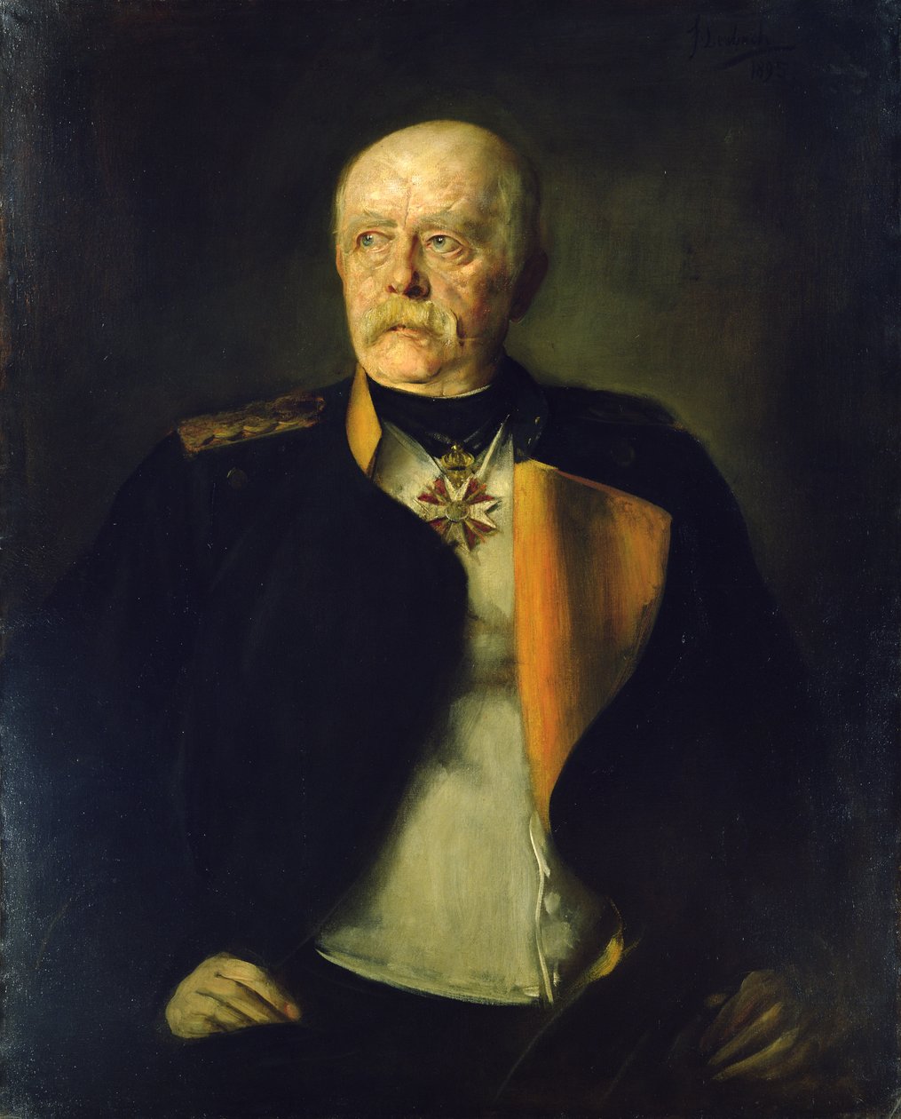 Otto von Bismarck, ca. 1890 av Franz Seraph von Lenbach