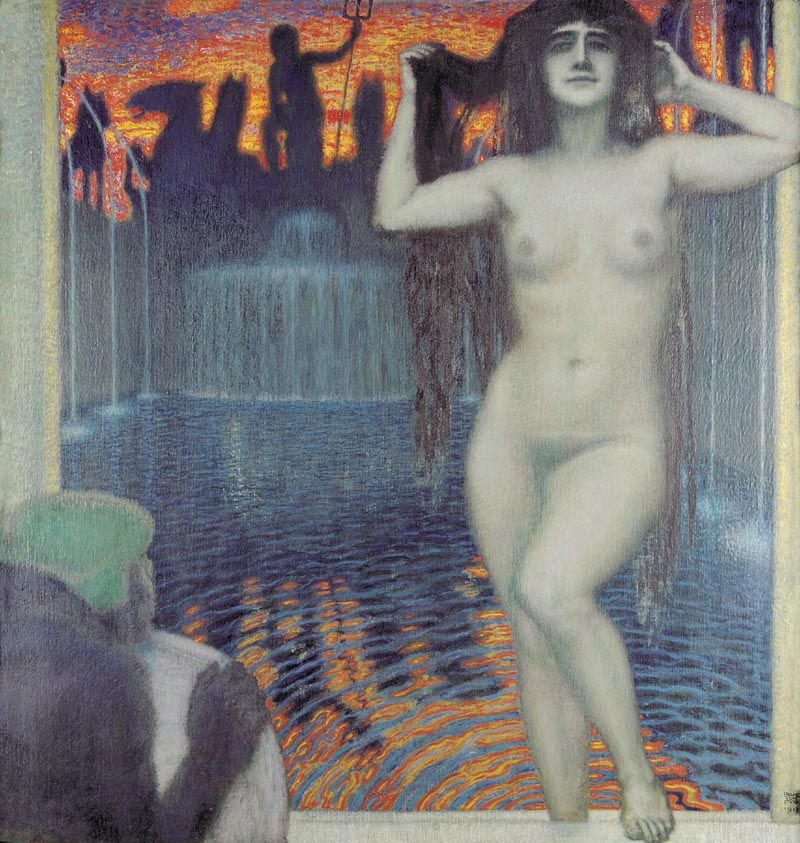 Batsheban av Franz von Stuck