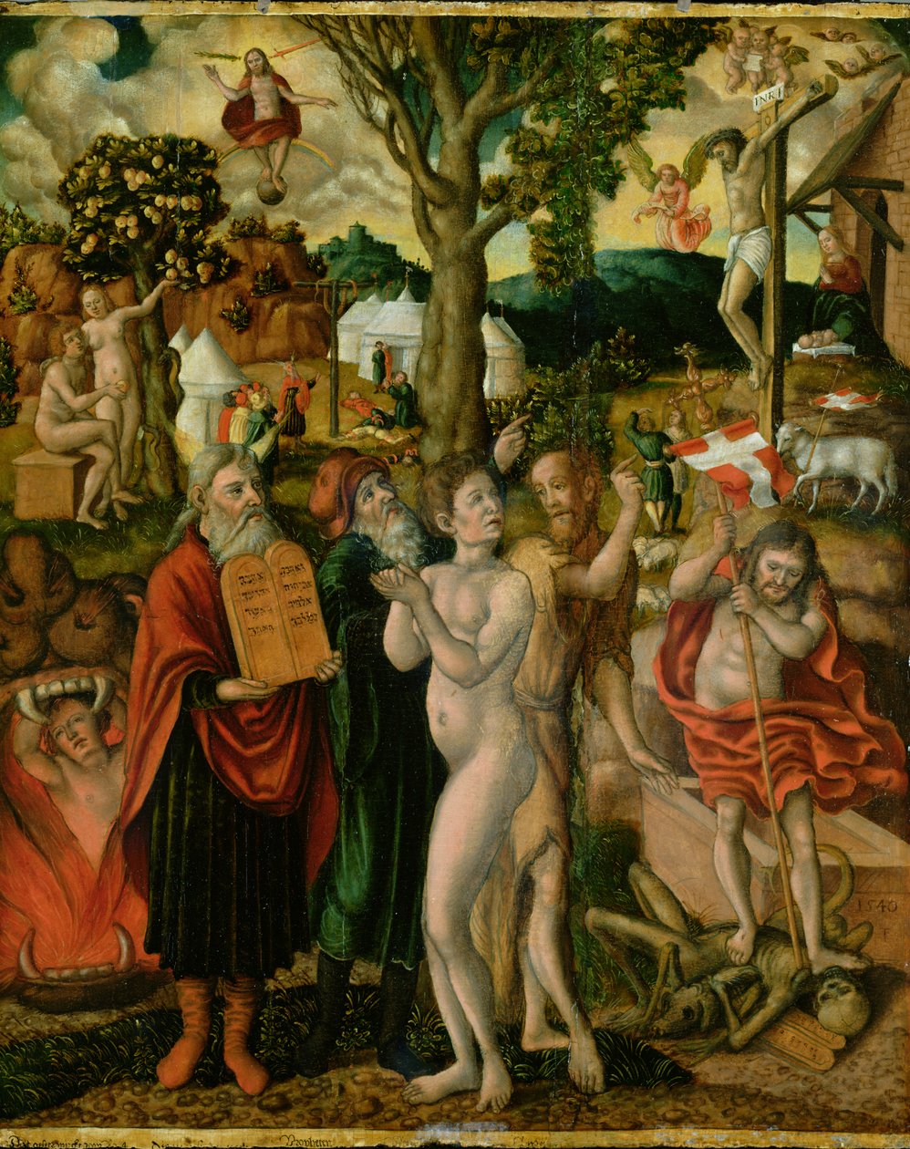 Fall og forløsning, 1540 av Franz Timmermann