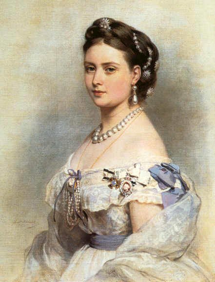 Prinsessen Victoria, prinsesse Royal som kronprinsesse av Preussen av Franz Xaver Winterhalter