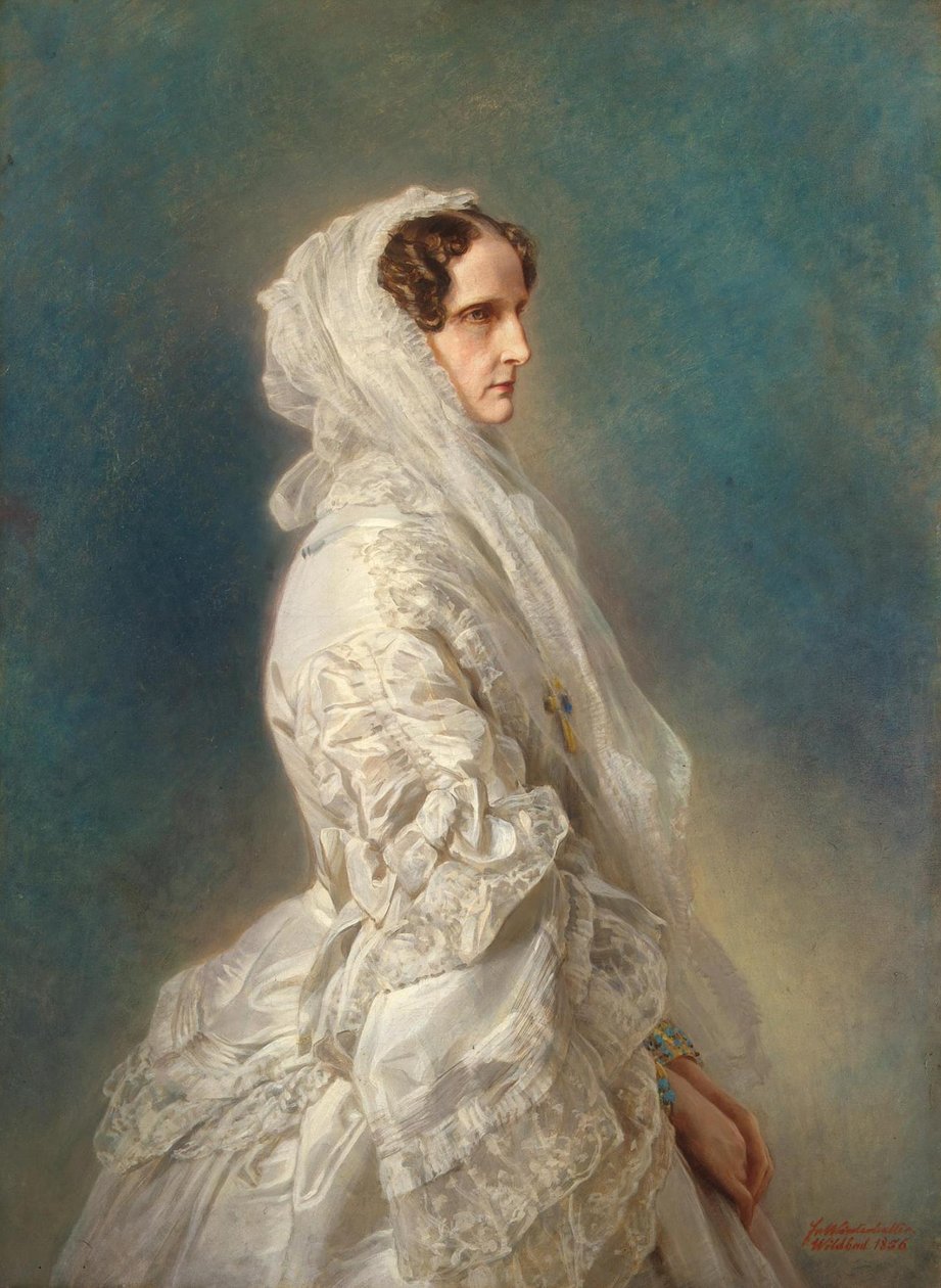 Alexandra Feodorovna av Franz Xaver Winterhalter
