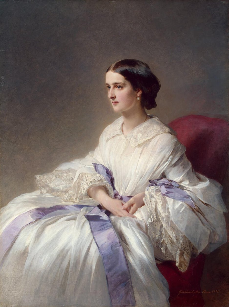 Contess Olga Shuvalova av Franz Xaver Winterhalter