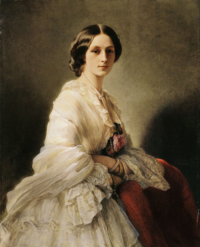 Grevinne Orlov-Denisov av Franz Xaver Winterhalter