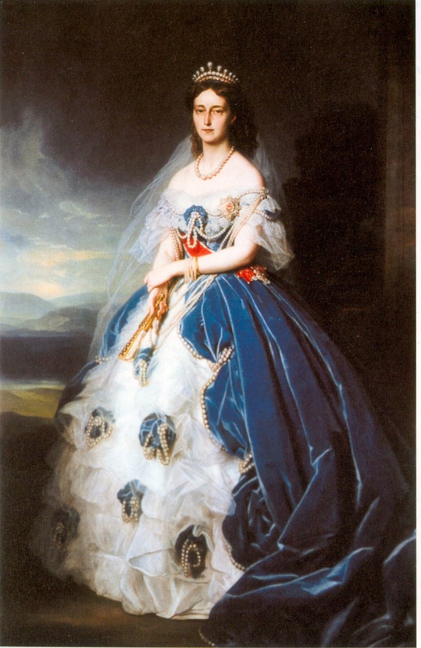 Storhertuginne Olga av Franz Xaver Winterhalter