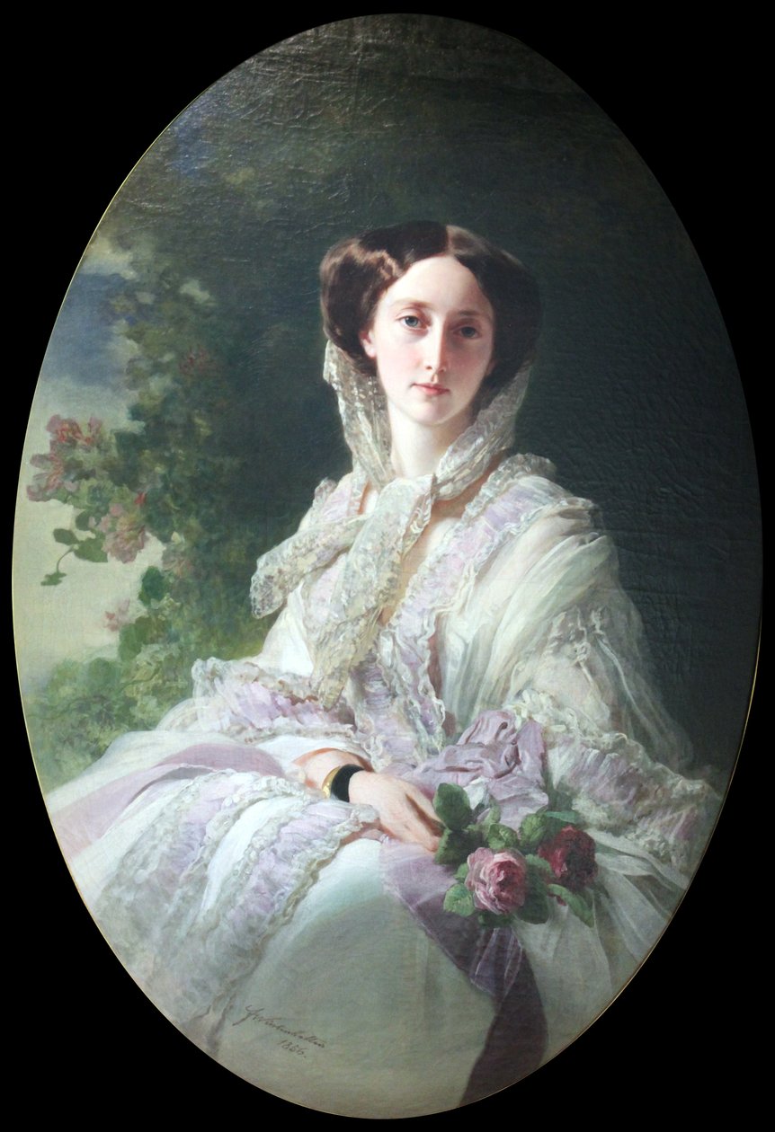 Kronprinsesse Olga av Württemberg (1822-1892) av Franz Xaver Winterhalter