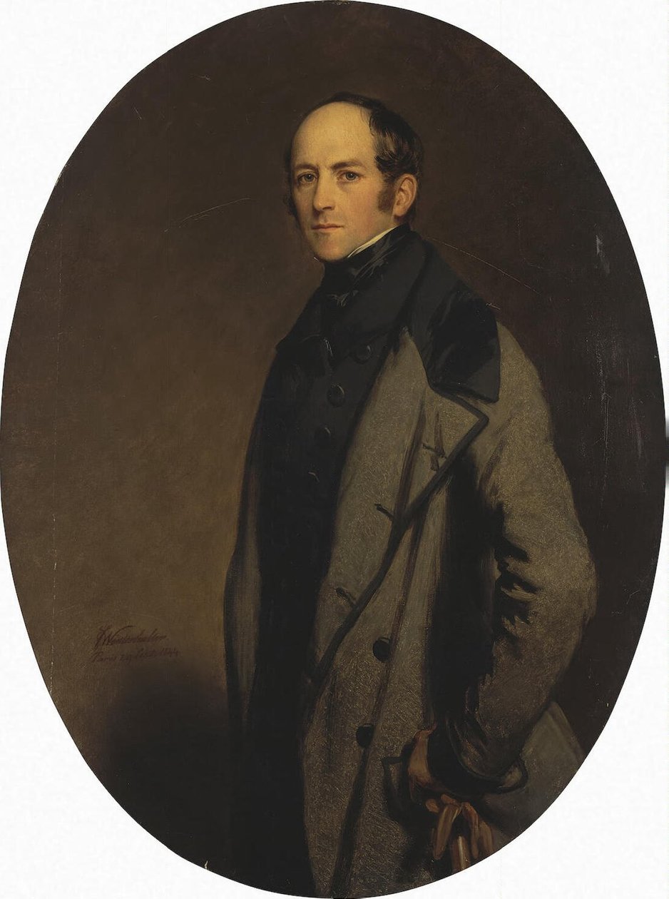 Portrett av grev Alexei Bobrinsky av Franz Xaver Winterhalter