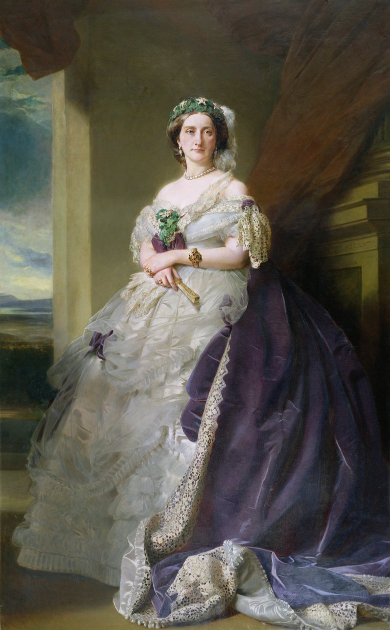 Portrett av Lady Middleton (1824-1901), 1863 av Franz Xaver Winterhalter