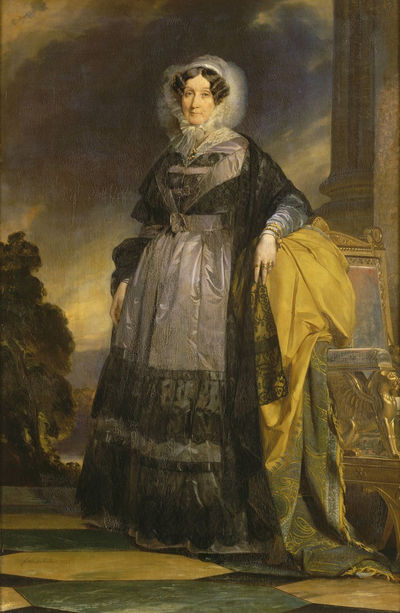 Prinsesse Adelaide av Orléans av Franz Xaver Winterhalter