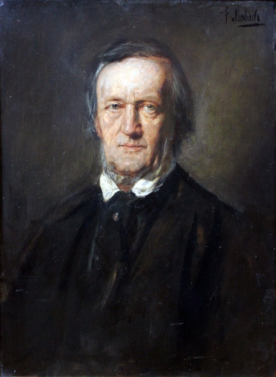 Portrett av Richard Wagner av Franz von Lenbach