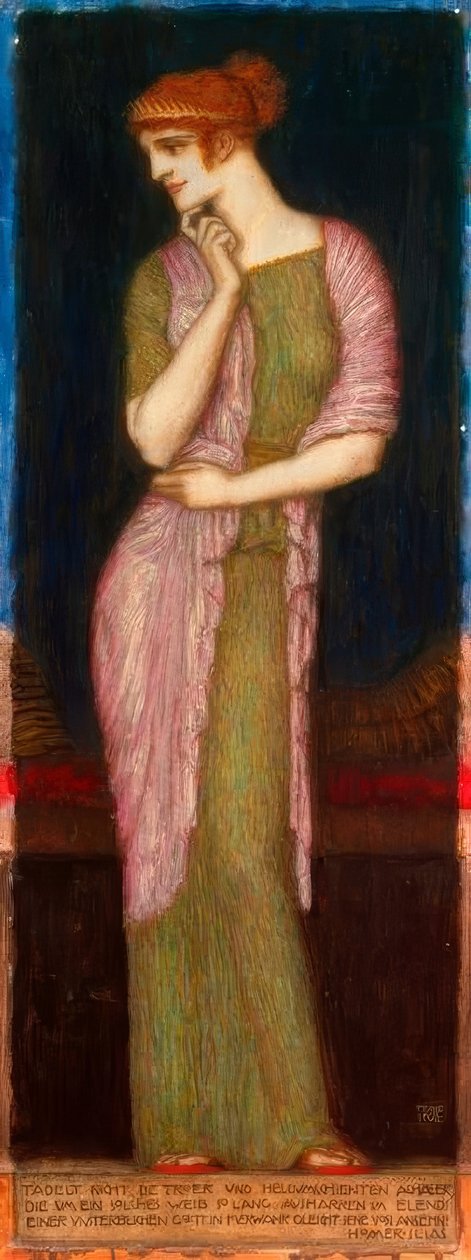 Helena av Franz von Stuck