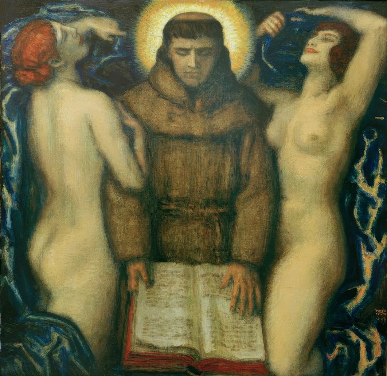 Sankt Antonius fristelse av Franz von Stuck