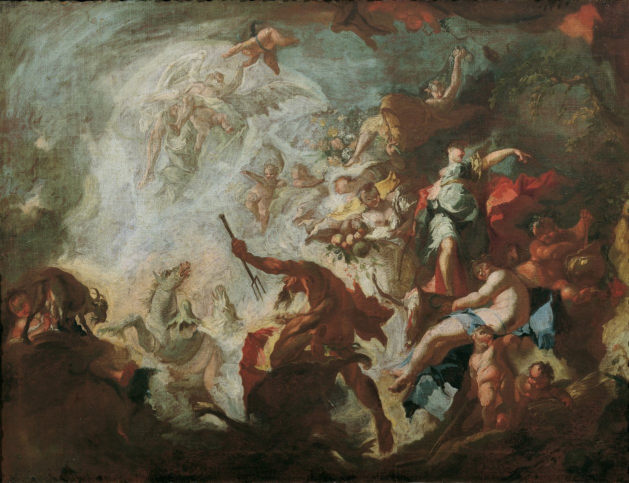 Allegori om gullalderen av Franz Anton Maulbertsch