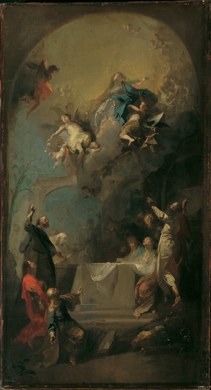 Marias antagelse av Franz Anton Maulbertsch