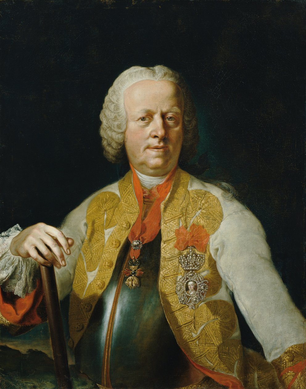 Feldmarschall Karl Josef Fürst Batthyány av Franz Anton Palko