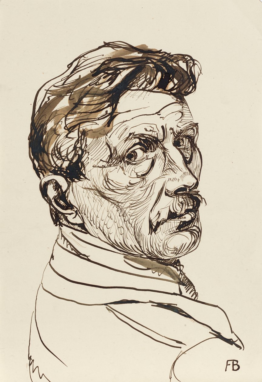 selvportrett av Franz Barwig d. Ä.
