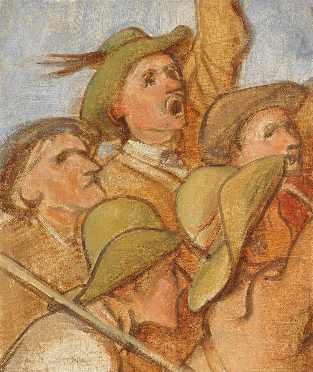 Bønder (tyrolske frihetskjempere) av Franz Defregger