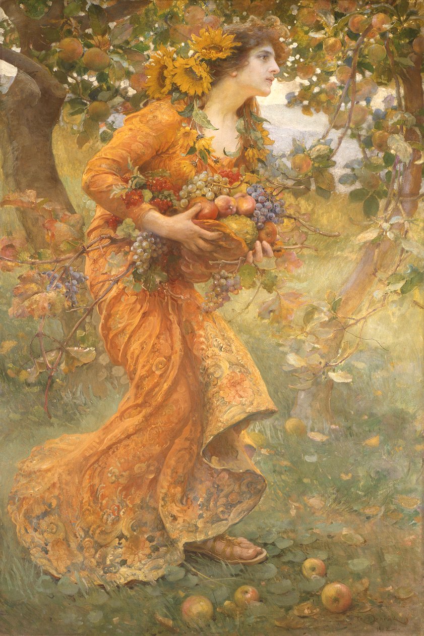 Høst, 1912 av Franz Dvorak