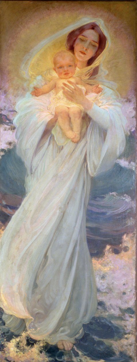Mor og barn av Franz Dvorak