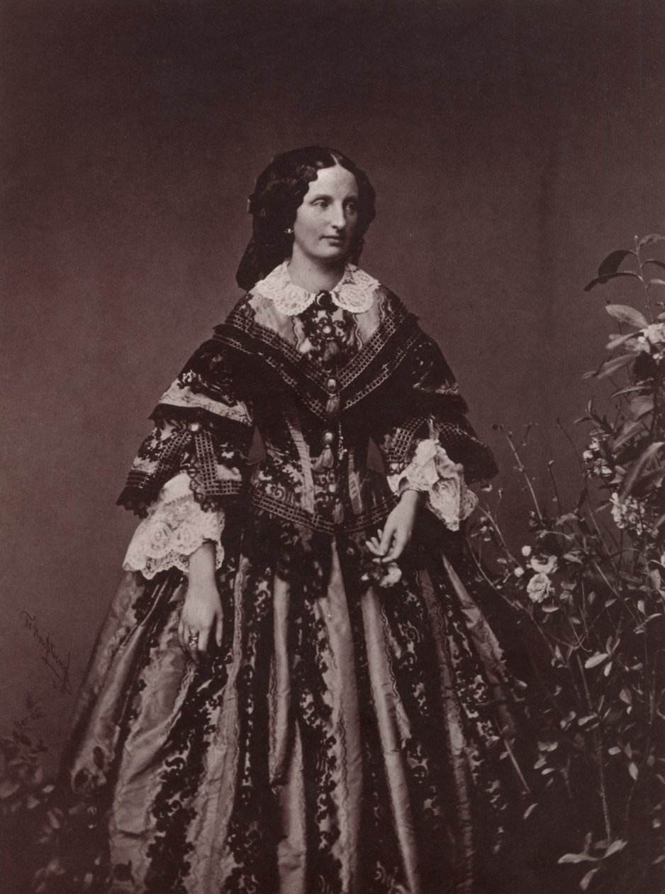 Keiserinne Elisabeth av Østerrike, 1800-tallet av Franz Hanfstaengl
