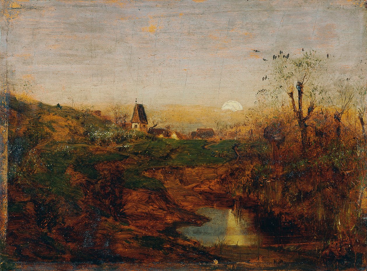 Skumring i myr av Franz Hoffmann von Fallersleben