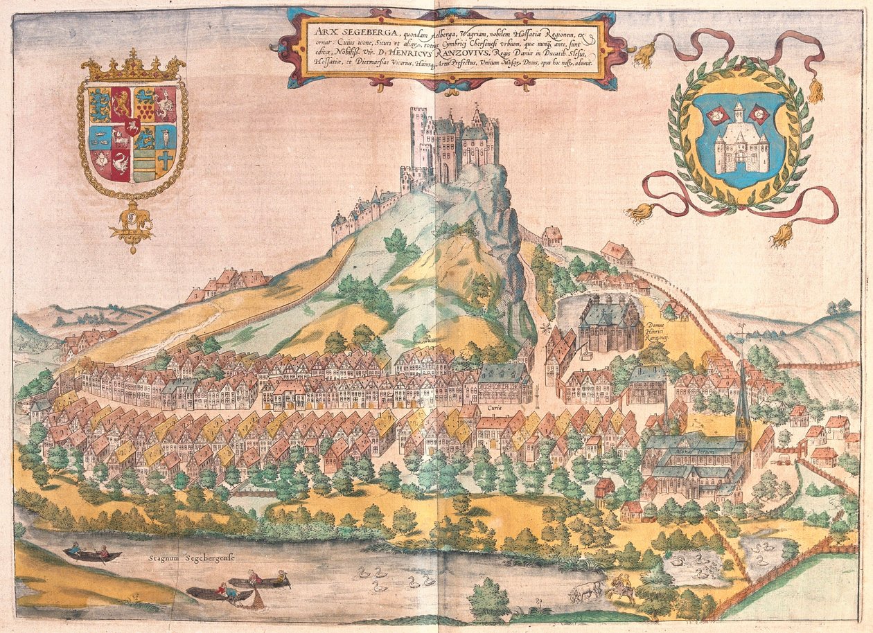 Innbundet, Segeberg, Tyskland (gravering av Franz Hogenberg