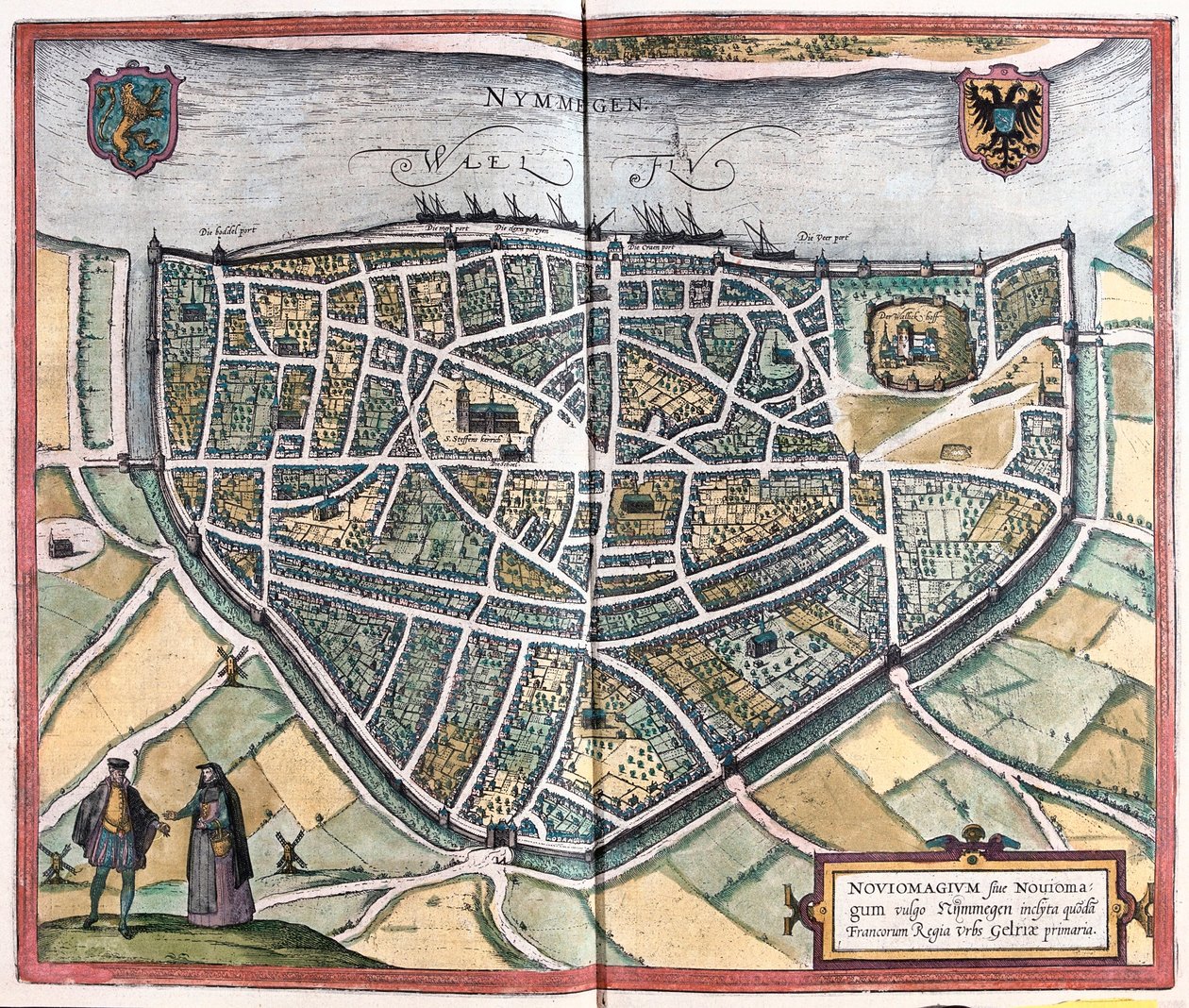 Nimegue, Nederland av Franz Hogenberg