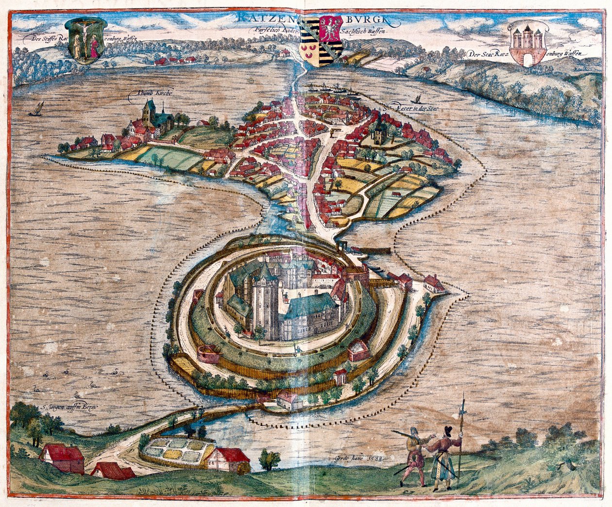 Ratzeburg), Tyskland av Franz Hogenberg