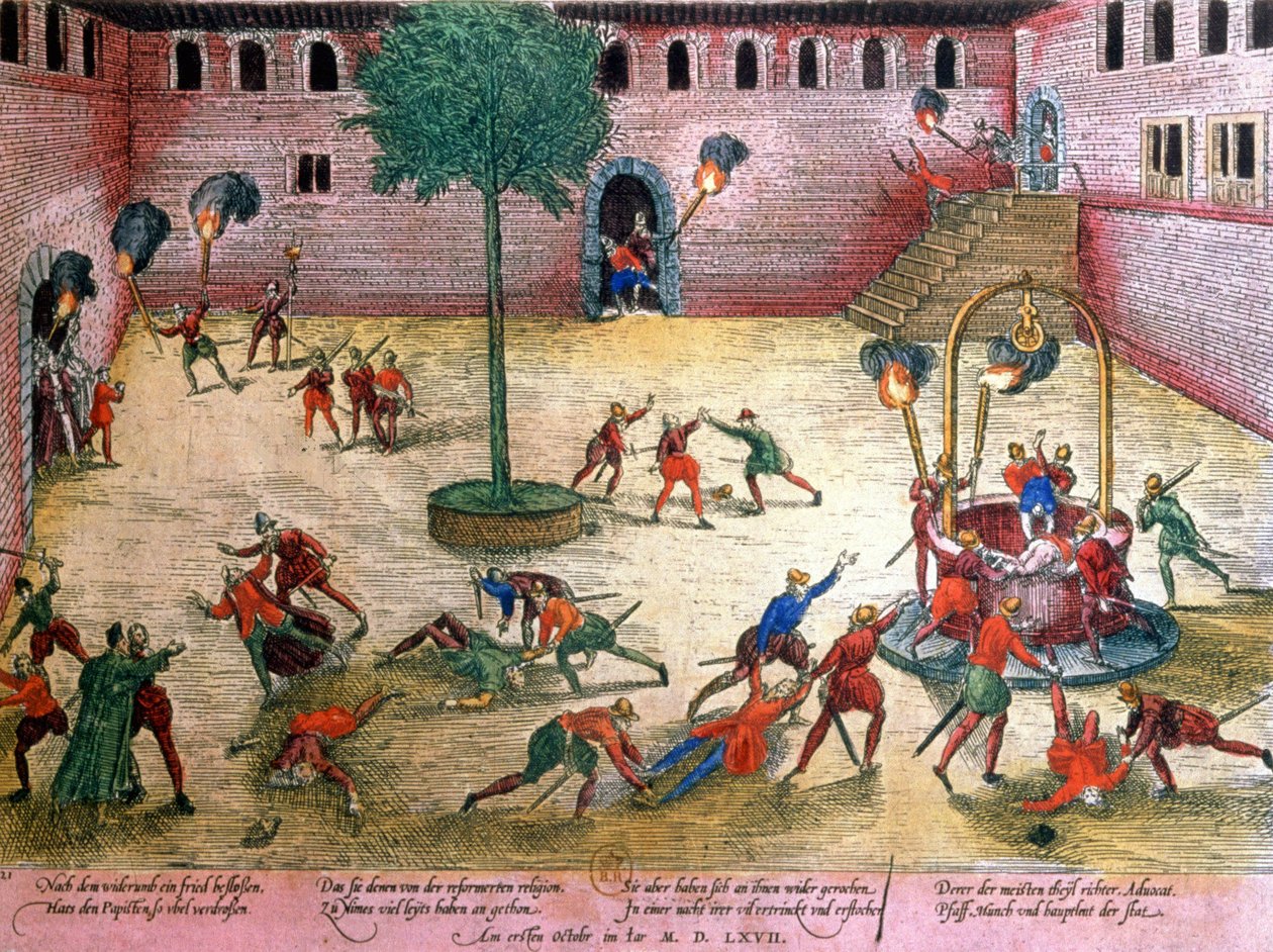 Andre franske religionskrig: Michelade av Franz Hogenberg