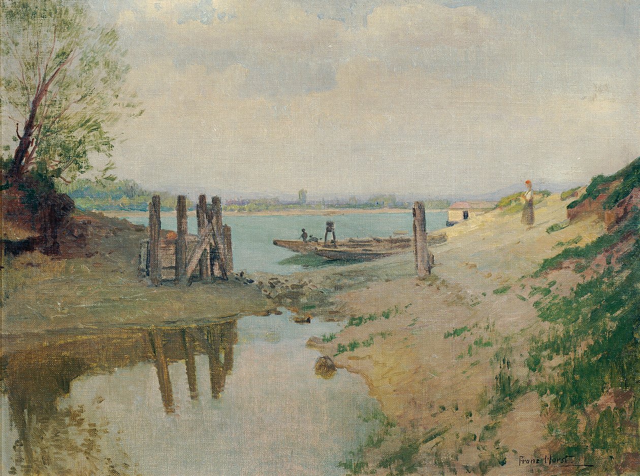 På Donau nær Greifenstein av Franz Horst