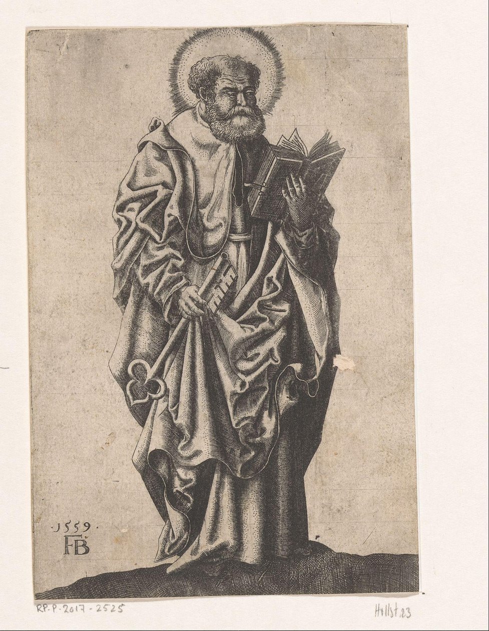 Sankt Peter av Franz Isaac Brun