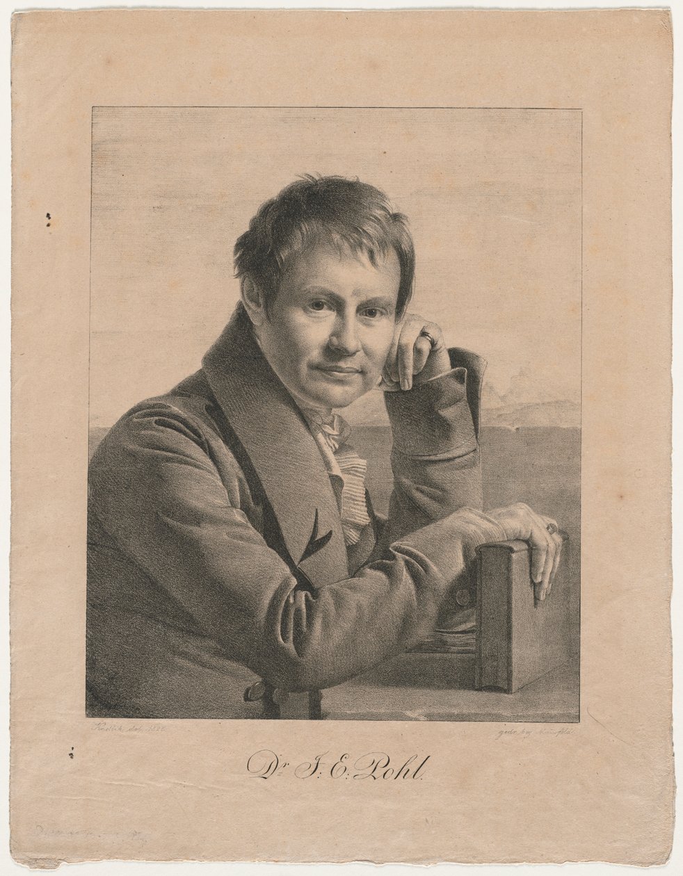 Portrett av Dr. F. E. Pohl av Franz Kadlich