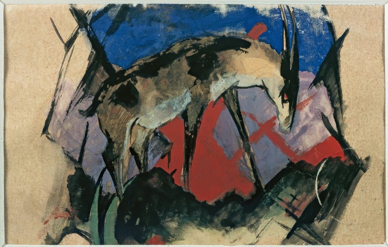 Antilope av Franz Marc