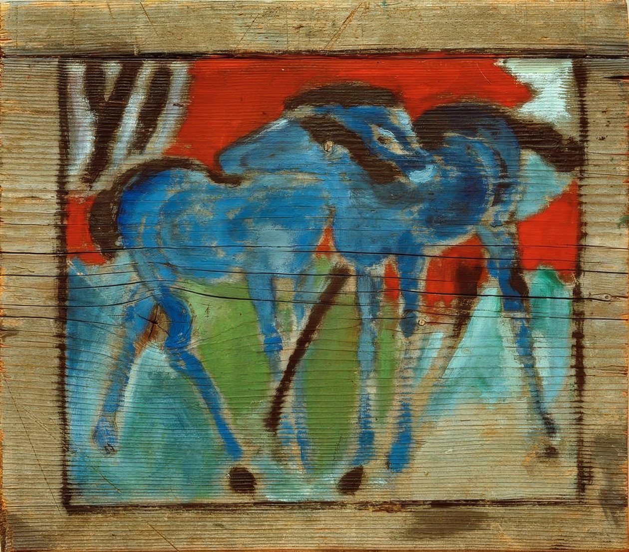 Blå føll av Franz Marc