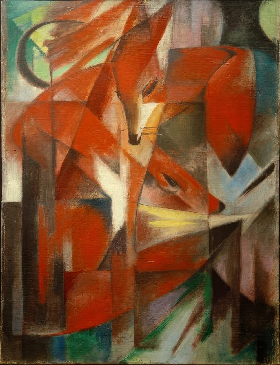 Revene av Franz Marc