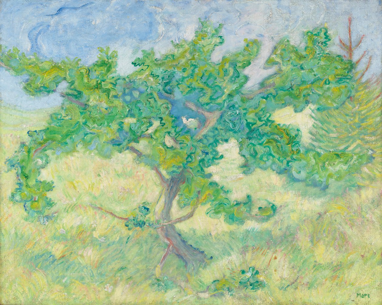 lite eiketre av Franz Marc