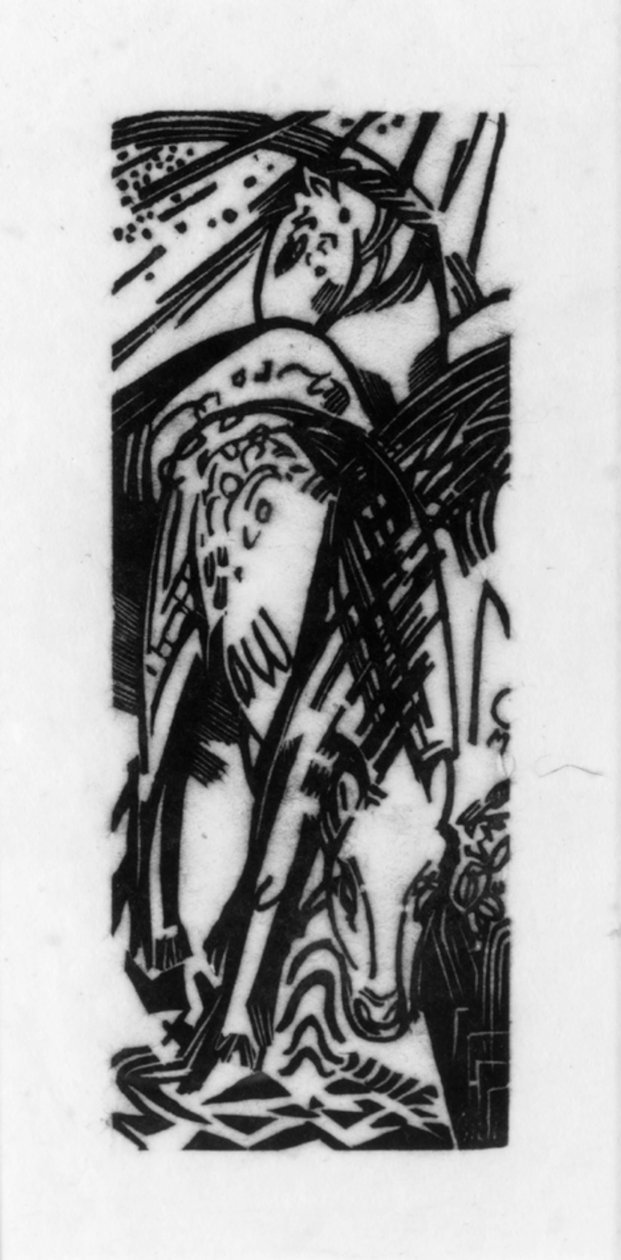 Hestedrikking av Franz Marc