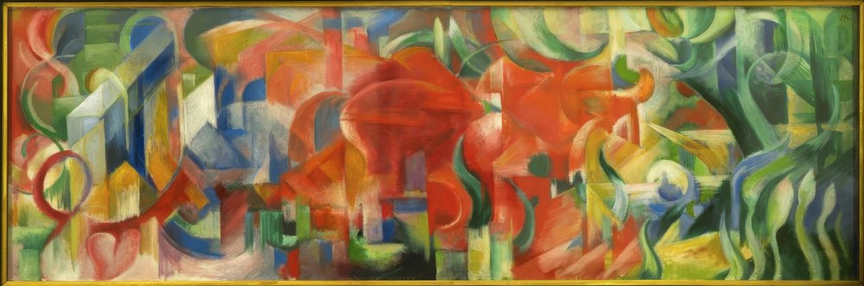 Spilleformer av Franz Marc
