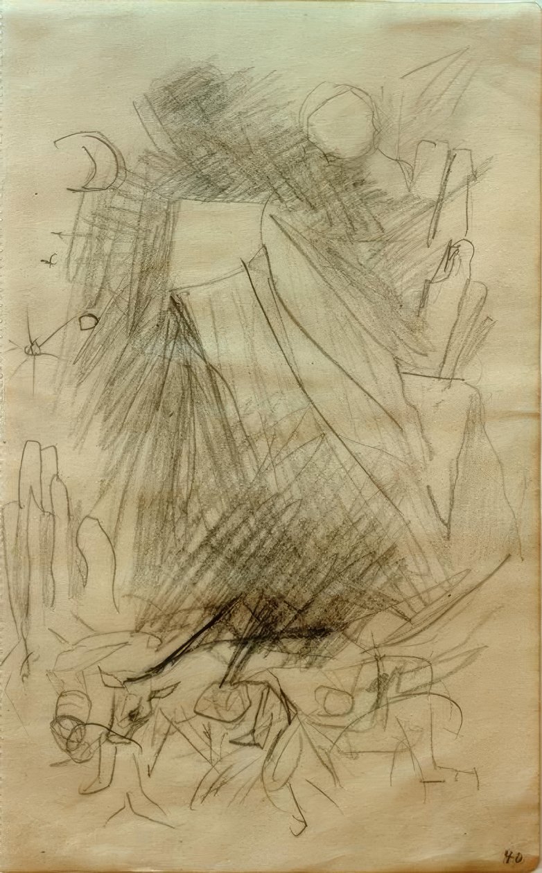 Fallende fjell av Franz Marc