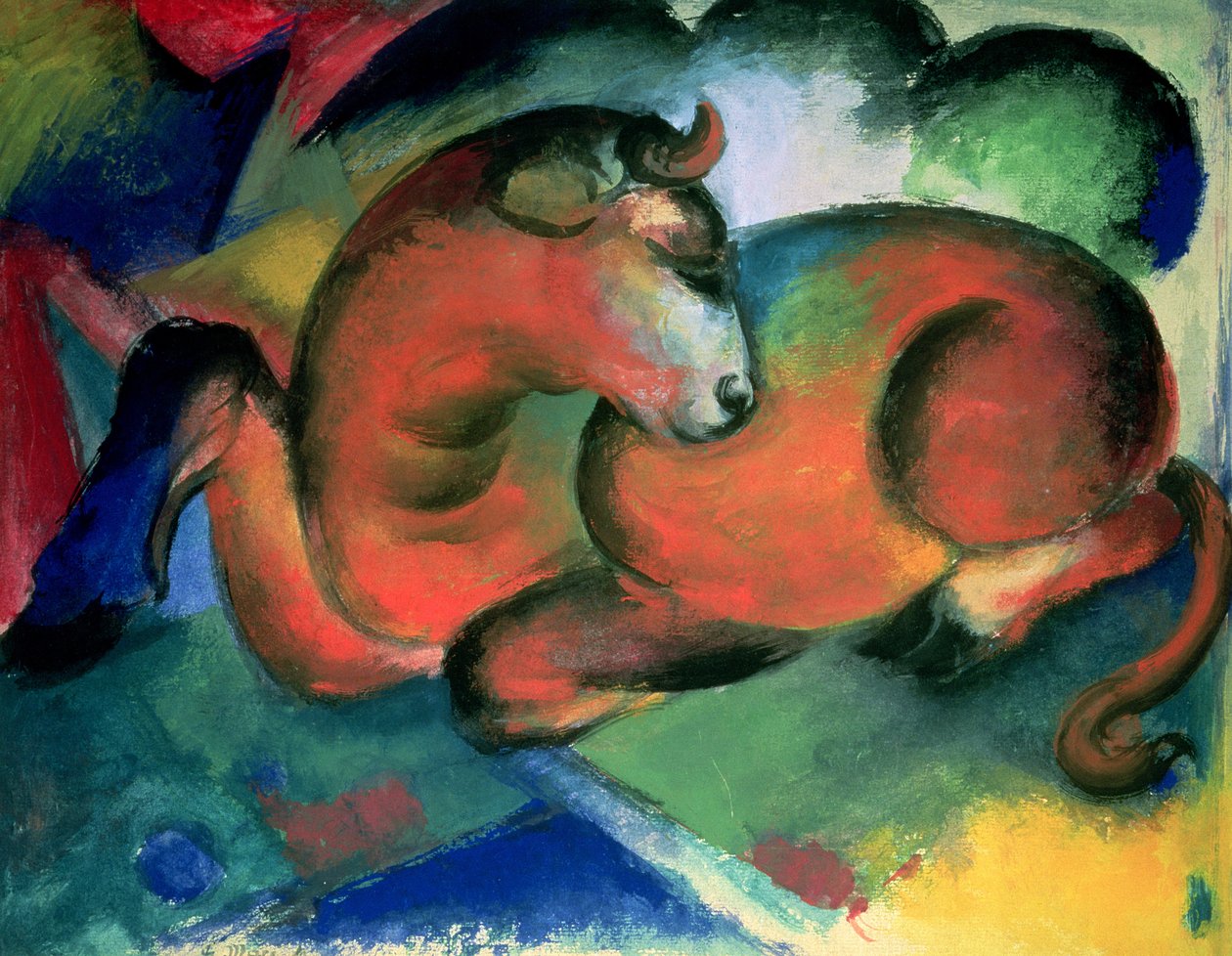 Red Bull av Franz Marc