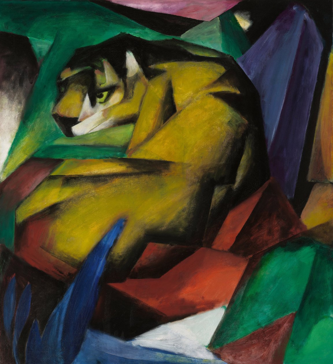 Tigeren av Franz Marc
