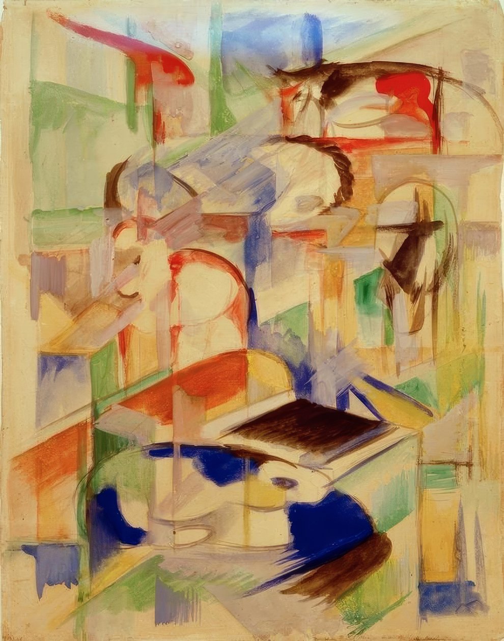 Dyresammensetning av Franz Marc