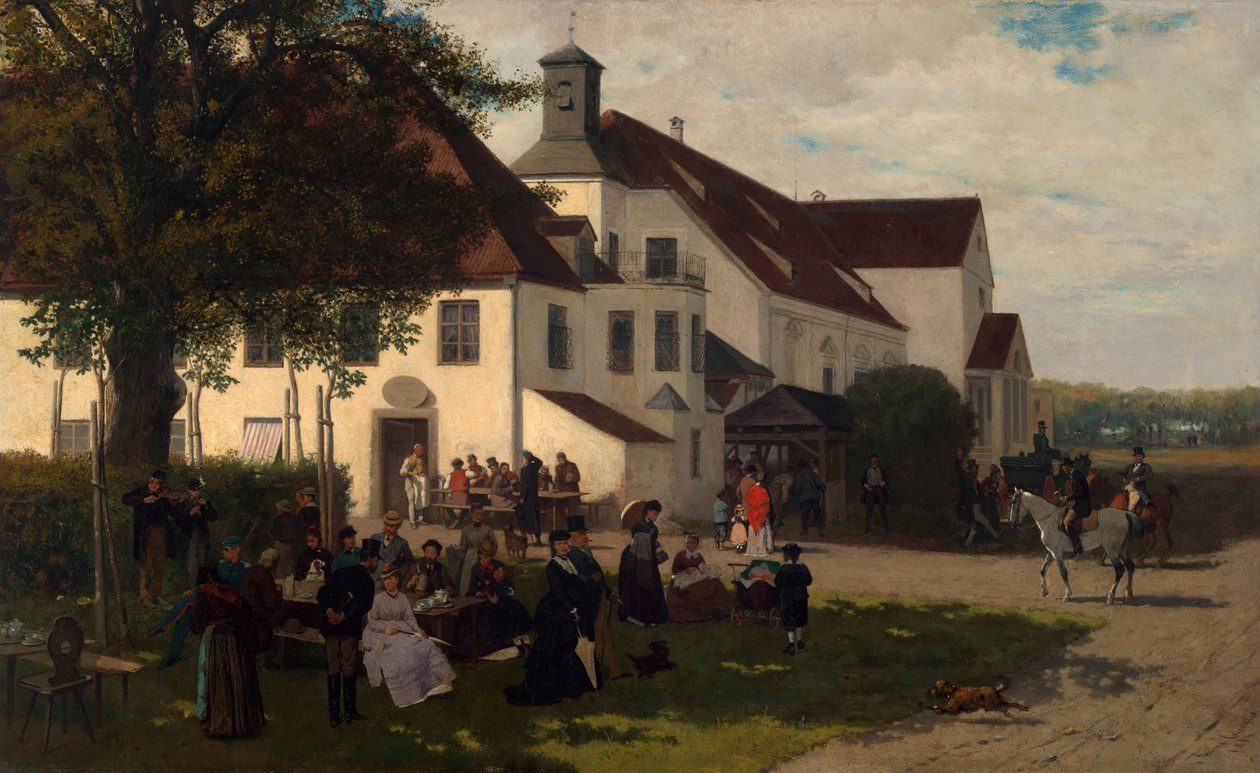 Slottskroen i Alt-Schleißheim av Franz Quaglio