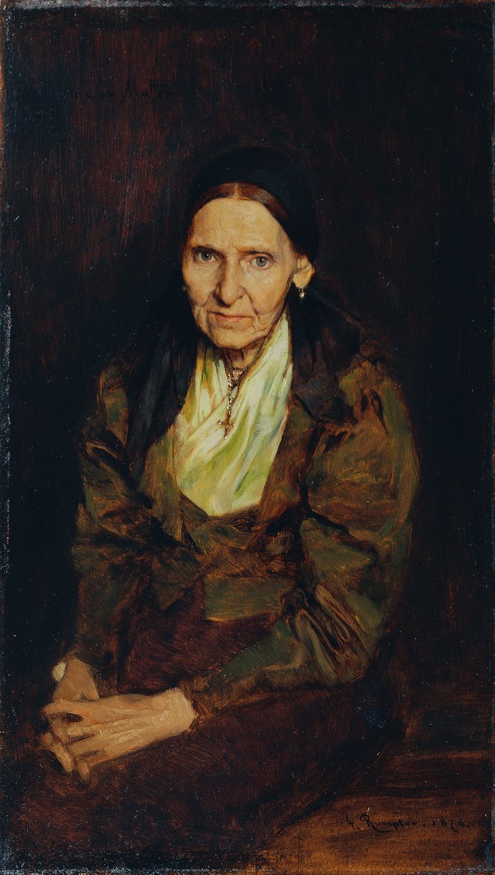 Kunstnerens mor av Franz Rumpler