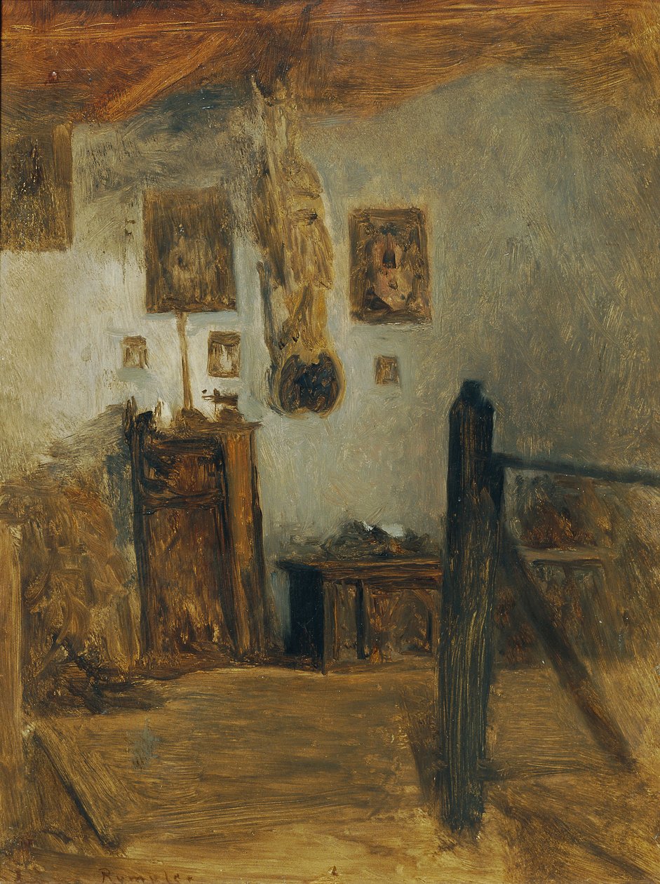 Forkammer til kunstnerens fødested av Franz Rumpler