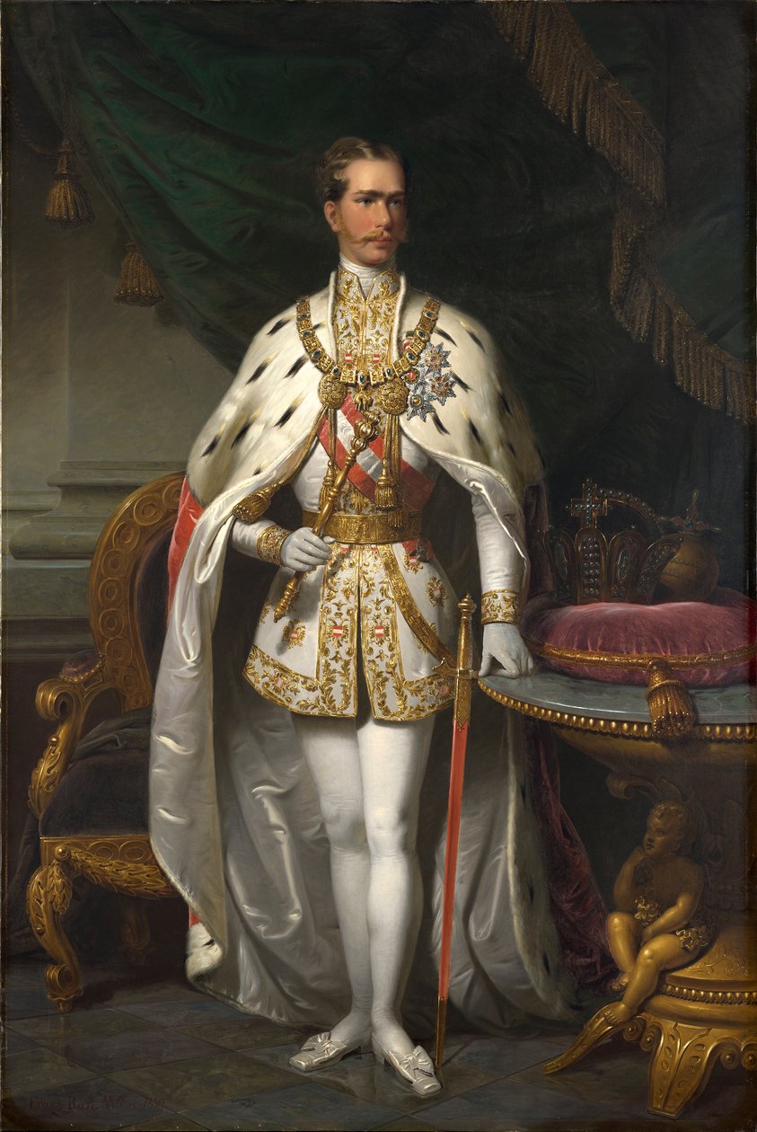 Kaiser Franz Joseph I. av Franz Russ der Jüngere