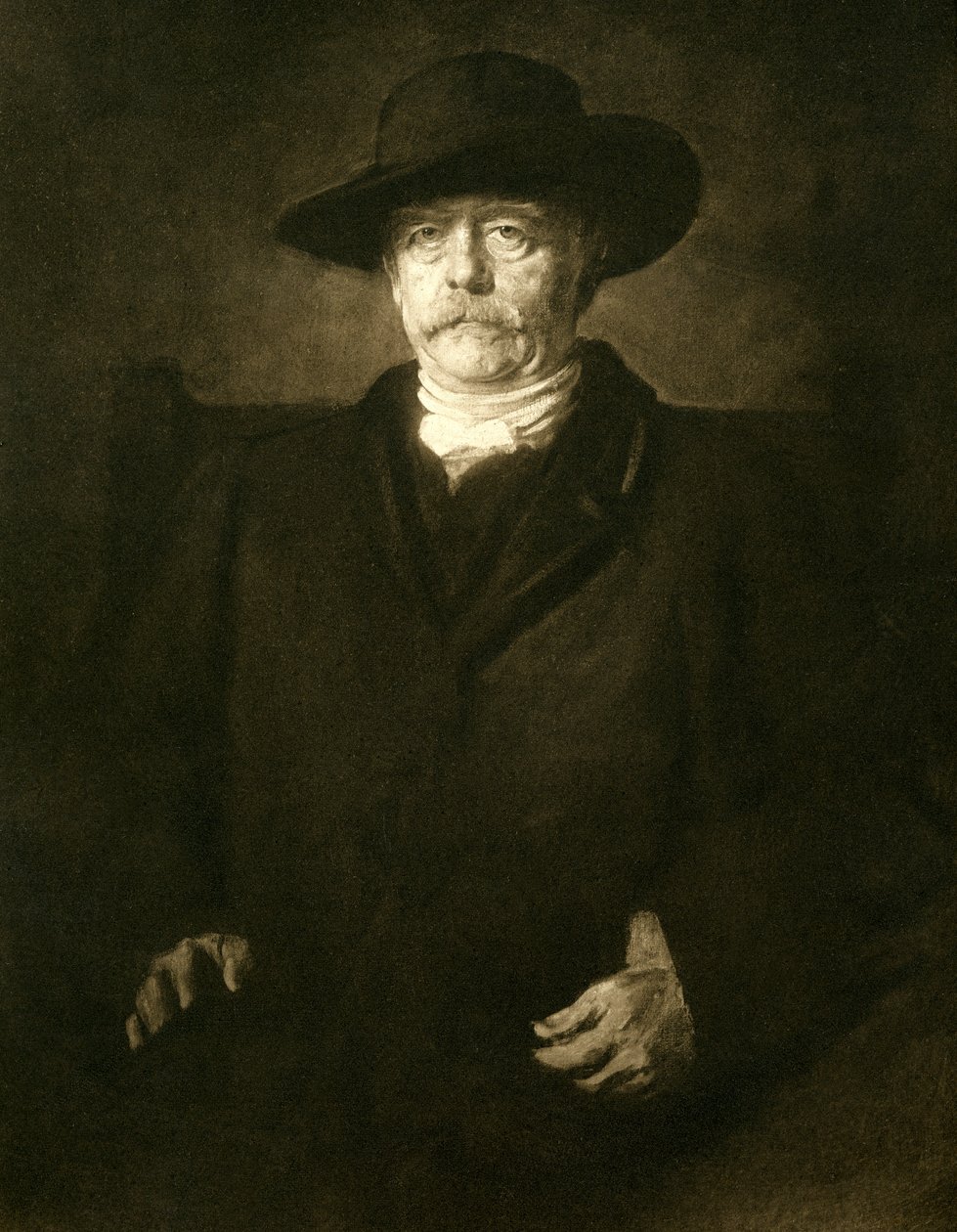 Grev Otto von Bismarck av Franz Seraph von Lenbach